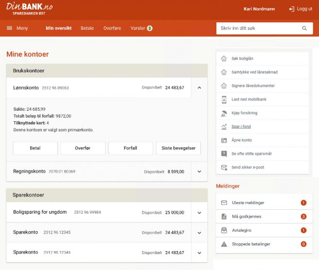 Nettbank - DinBANK.no